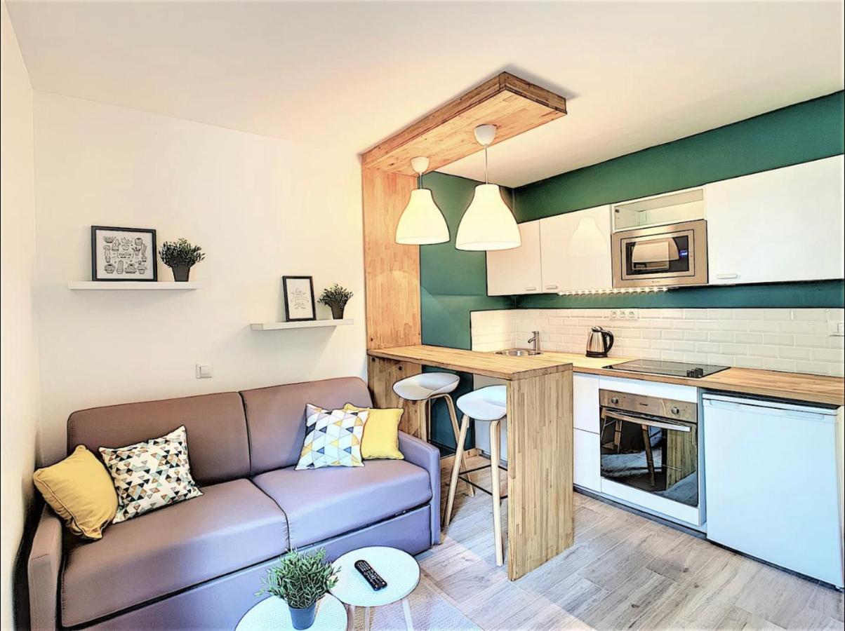 Centre Saint-Gervais Studio Vert Moderne 2 Pers Proche Telecabine エクステリア 写真