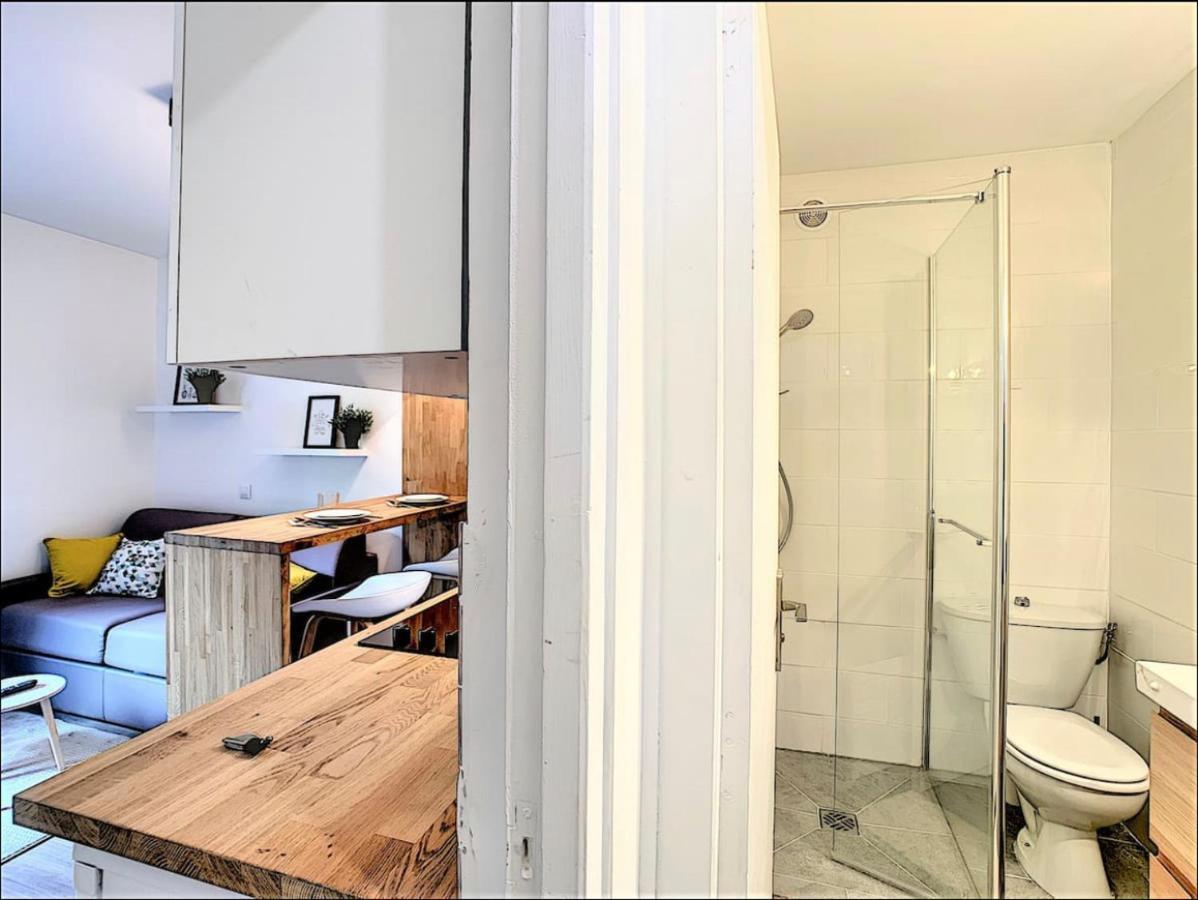 Centre Saint-Gervais Studio Vert Moderne 2 Pers Proche Telecabine エクステリア 写真