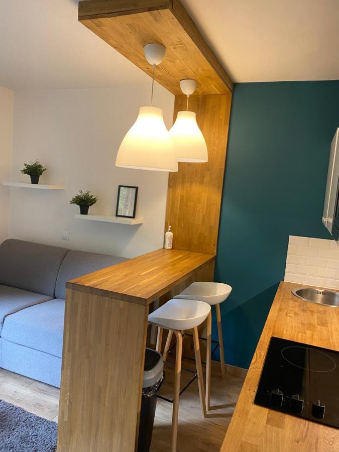 Centre Saint-Gervais Studio Vert Moderne 2 Pers Proche Telecabine エクステリア 写真